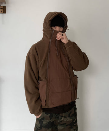 3P Fleece Zip-Up Jumper